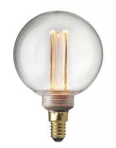 E14 UNI-K Glob80 Klar Dimbar 2,3W 1800K 70lm