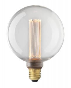 E27 UNI-K Glob125 Klar Dimbar 3,5W 1800K 120lm