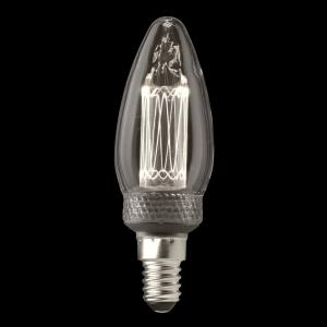 E14 UNI-K Kron Klar 3000K 2,3W 70lm Dimbar
