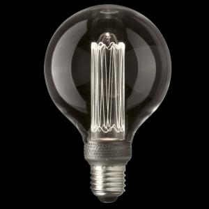 E27 UNI-K Glob 100 Klar 3000K 2,5W 120lm Dimbar