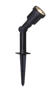 LED-SPOT Markspot 19cm Svart IP65