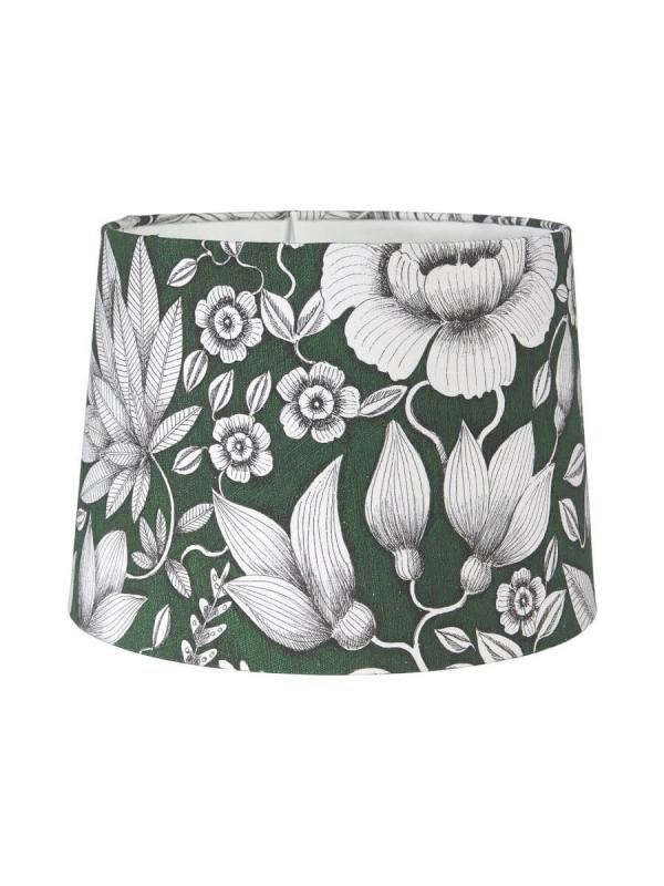 SOFIA Lampskärm 20/17cm Mönstrad Crystal Grön