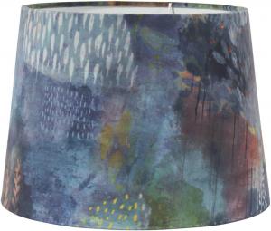 SOFIA SAMMET Lampskärm 20/17cm Destiny Blå