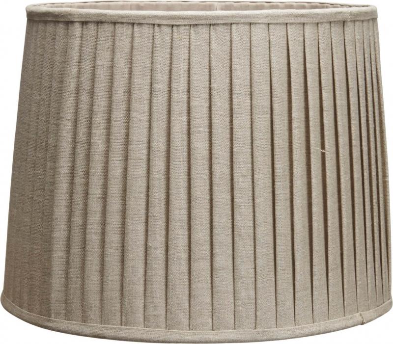 SOFIA PLISSÉ Lampskärm 20/17cm Natur