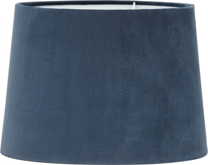 SOFIA SAMMET Lampskärm 20/17cm Blå