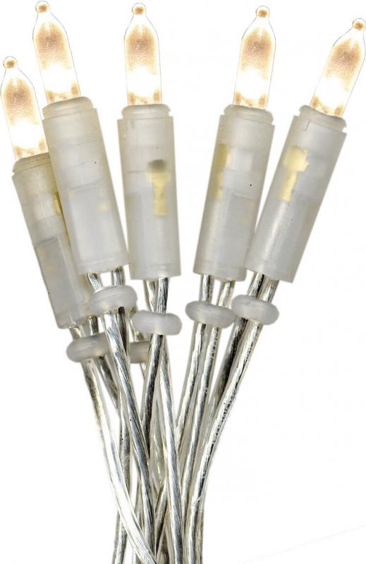 P-LED Ljusslinga Inomhus 2,85m 20LED Varmvit Transparent