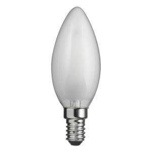 E14 CLASSIC Kronljus Matt 0,8W 2700K 80lm LED-Lampa