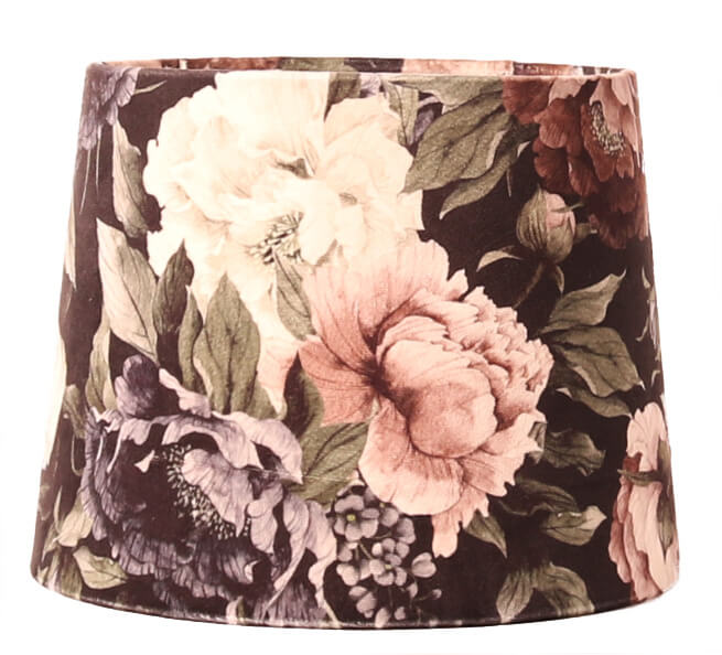 SOFIA SAMMET Lampskärm 25/22cm Bukett Ljus