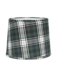 SOFIA Lampskärm 25/22cm Ruta Grön