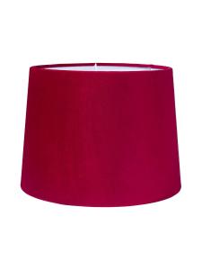 SOFIA Lampskärm 25/22cm Sammet Klarröd