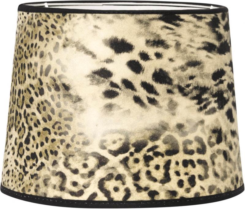 SOFIA MÖNSTRAD Lampskärm 25/22cm Leopard