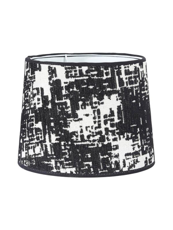 SOFIA Lampskärm 25/22cm Mönstrad Evora Charcoal