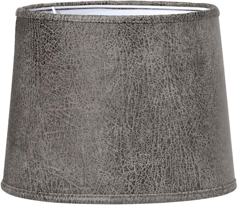 SOFIA LÄDER Lampskärm 25/22cm Grå