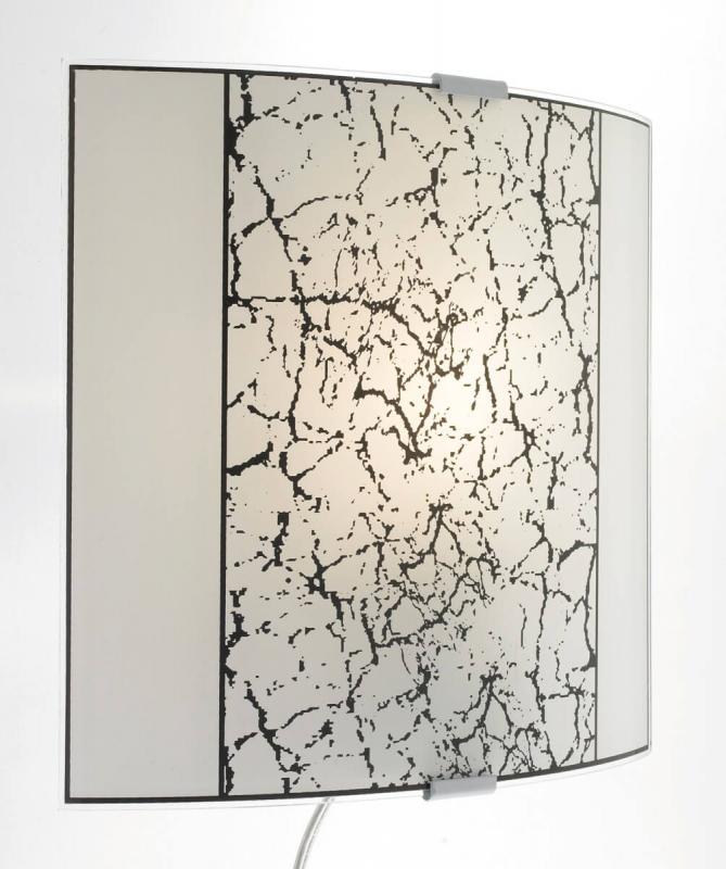 JURA Vägglampa 26cm Svart/Vit