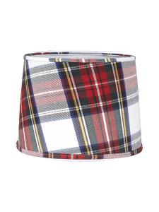 SOFIA Lampskärm 30/25cm Ruta Vit