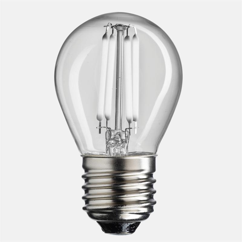 E27 UNI-WHITE Klot 2W 2700K 165lm Dimbar