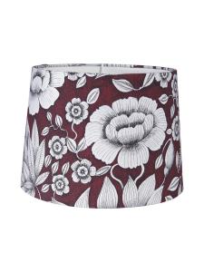 SOFIA Lampskärm 35/30cm Mönstrad Crystal Röd