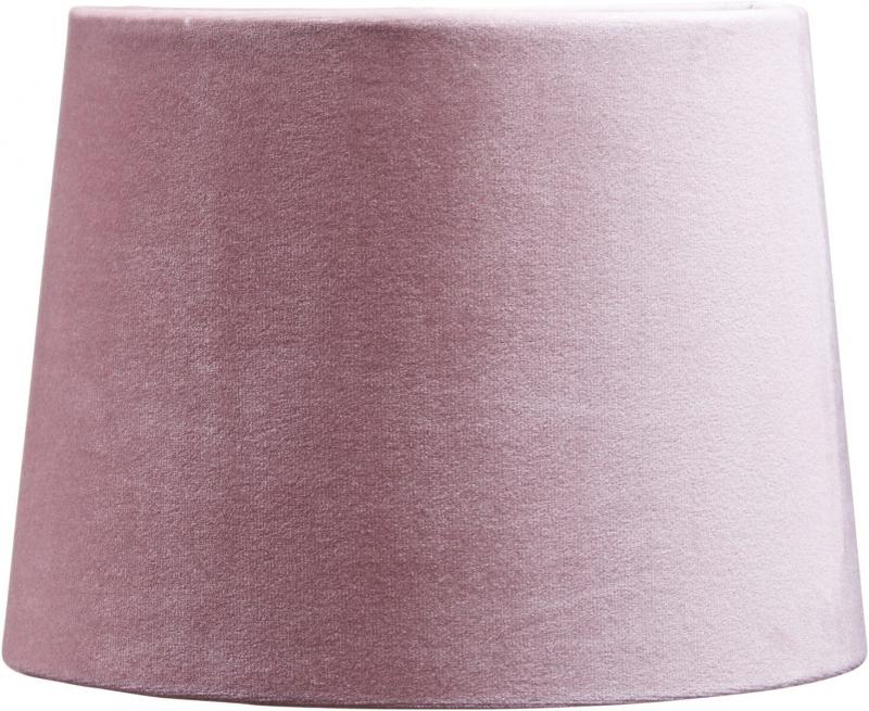 SOFIA SAMMET Lampskärm 35/30cm Klarrosa