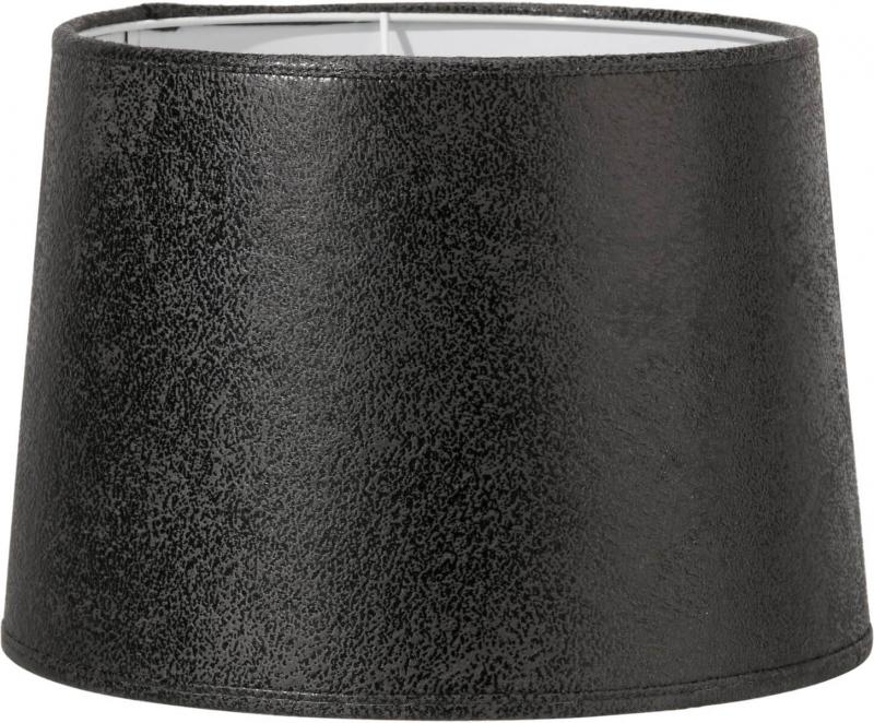 SOFIA LÄDER Lampskärm 35/30cm Gråsvart