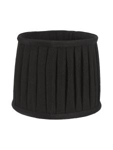SOFIA Lampskärm 35/30cm Plissé Svart