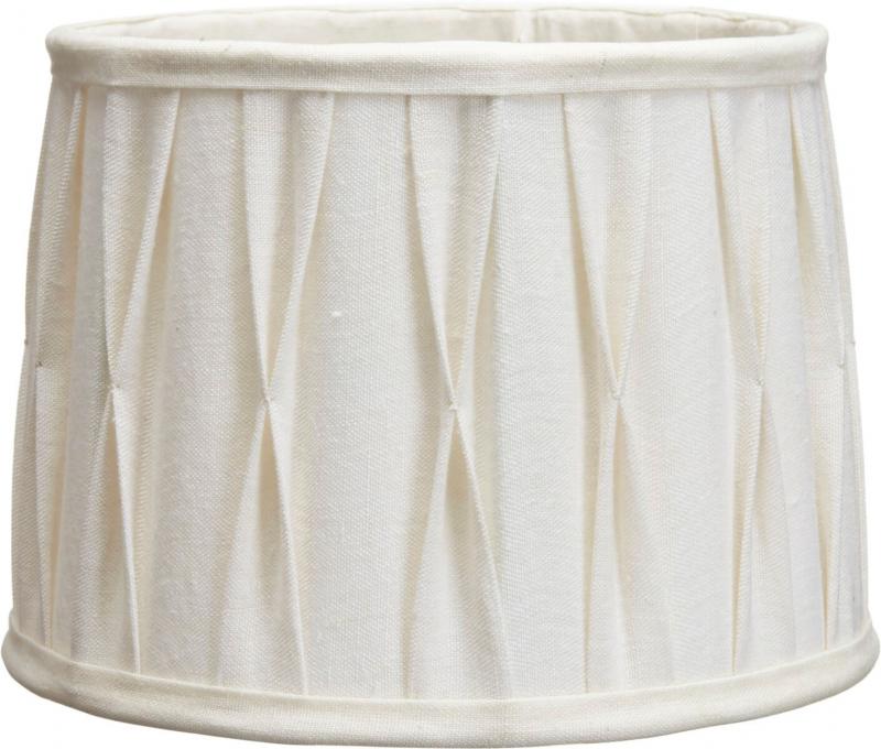 SOFIA PLISSÉ Lampskärm 40/35cm Stygn OffWhite