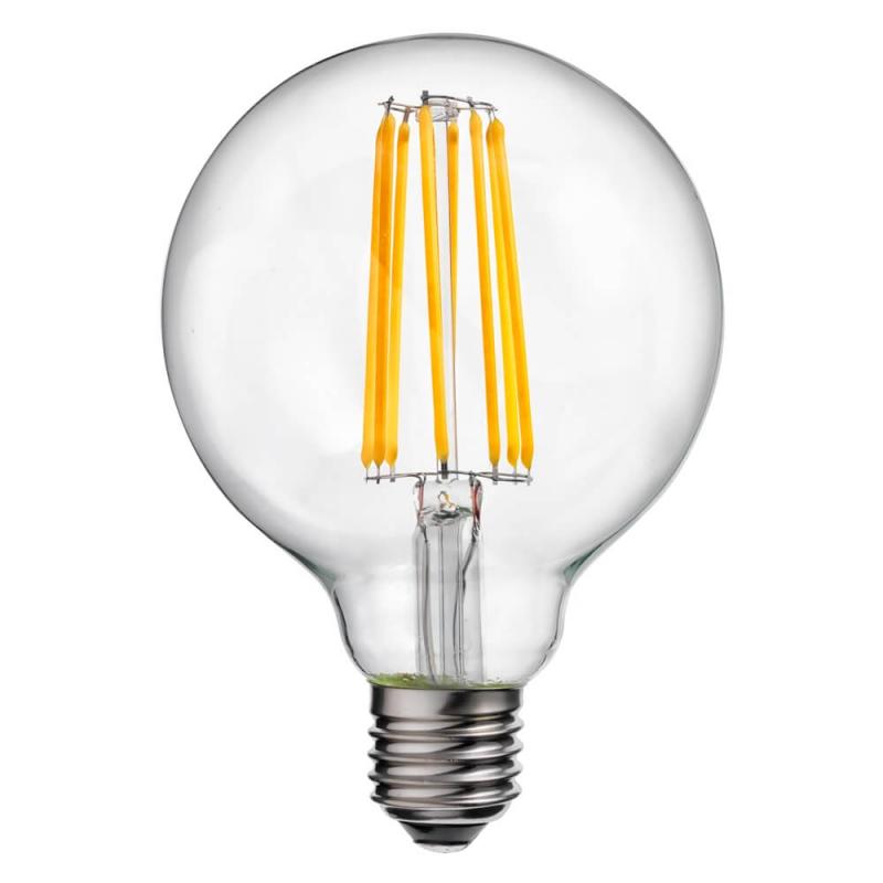 E27 UNI-LEDISON DECO XL Glob 100 Klar 2W