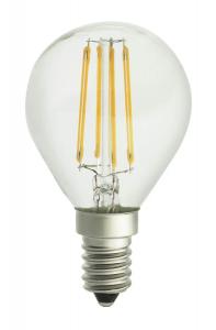 E14 UNI-LEDISON Klot Klar 2200K 4W 350lm Dimbar
