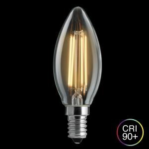 E14 Dim-To-Warm Kronljus 2,5W 2700 - 2200K 230lm LED-Lampa