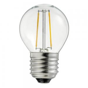 E27 UNI-LEDISON Klot Klar 2W