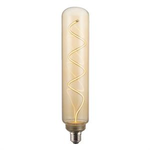 E27 TUBE NERO Gold Dimbar 4,9W 1800K 55lm LED-Lampa