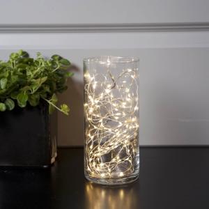 DROP DROP Ljusslinga 100L 5m Silver Dagljus