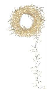 DEW DROP Ljusslinga 7,2m 720LED Varmvit/Silver