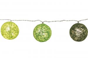 JOLLY LIGHT Ljusslinga 1,35m 10LED Grön