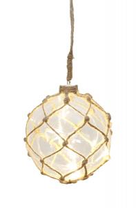 NOAH Glaskula 12cm LED Transparent