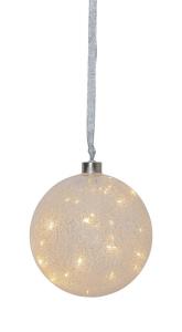 GLOW SNOW Glaskula 30L 15cm Frostad