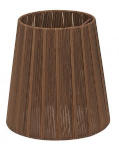 ORIVA Lampskärm Organza 14,5cm Brun