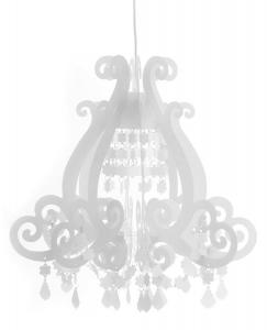 BAROCK Takpendel 45cm Vit