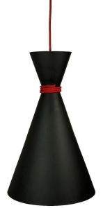 ORIVA Takpendel 30cm Svart/Röd IP20