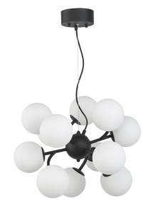 COMO Taklampa 50cm Svart