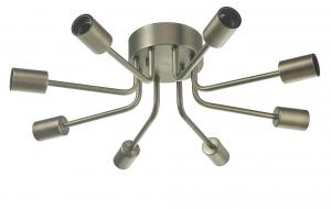 VINCENT Plafond 8L 60cm Antik Nickel