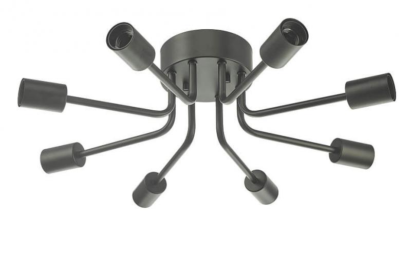 VINCENT Plafond 8L 60cm Svart