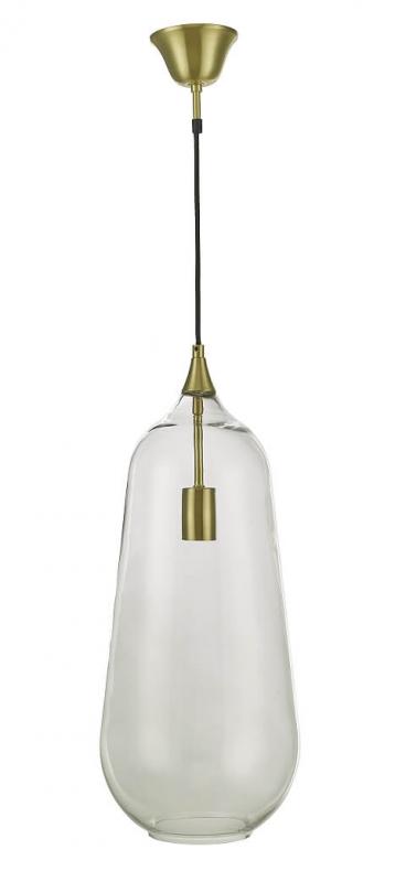 LUNA Takpendel 25cm Borstad Mässing/Klar