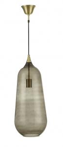 LUNA Takpendel 25cm Borstad mässing/Smoke