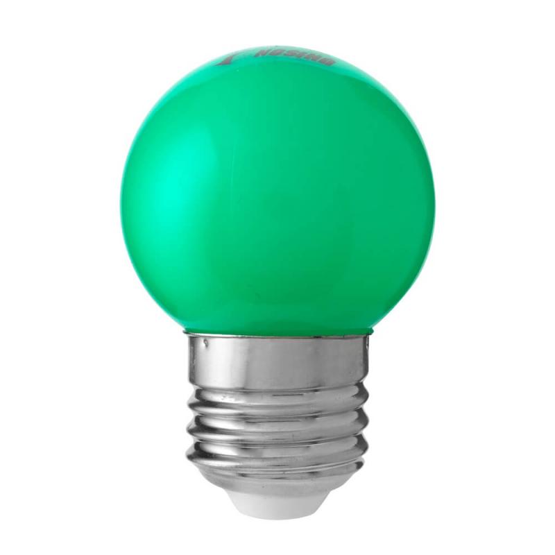 E27 Klot Partylampa Grön 0,8W 30lm LED-Lampa