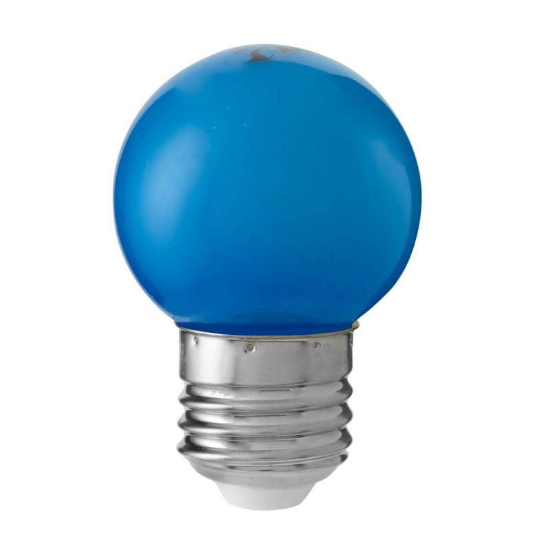 E27 Klot Partylampa Blå 0,8W 30lm LED-Lampa