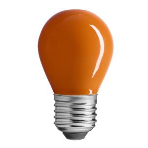 E27 Klot Partylampa Orange 4W 180lm Dimbar