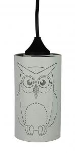 UGGLAN Fönsterlampa 8cm Vit