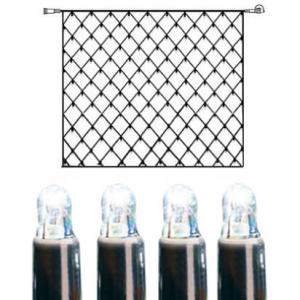 SYSTEM LED EXTRA Ljusnät 3m 192LED Kallvit/Svart IP44