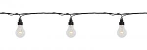 EXTRA SYSTEM LED Ljusslinga 500cm 10LED Svart IP44