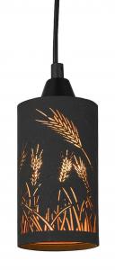 AX Fönsterlampa 8cm Svart/Guld